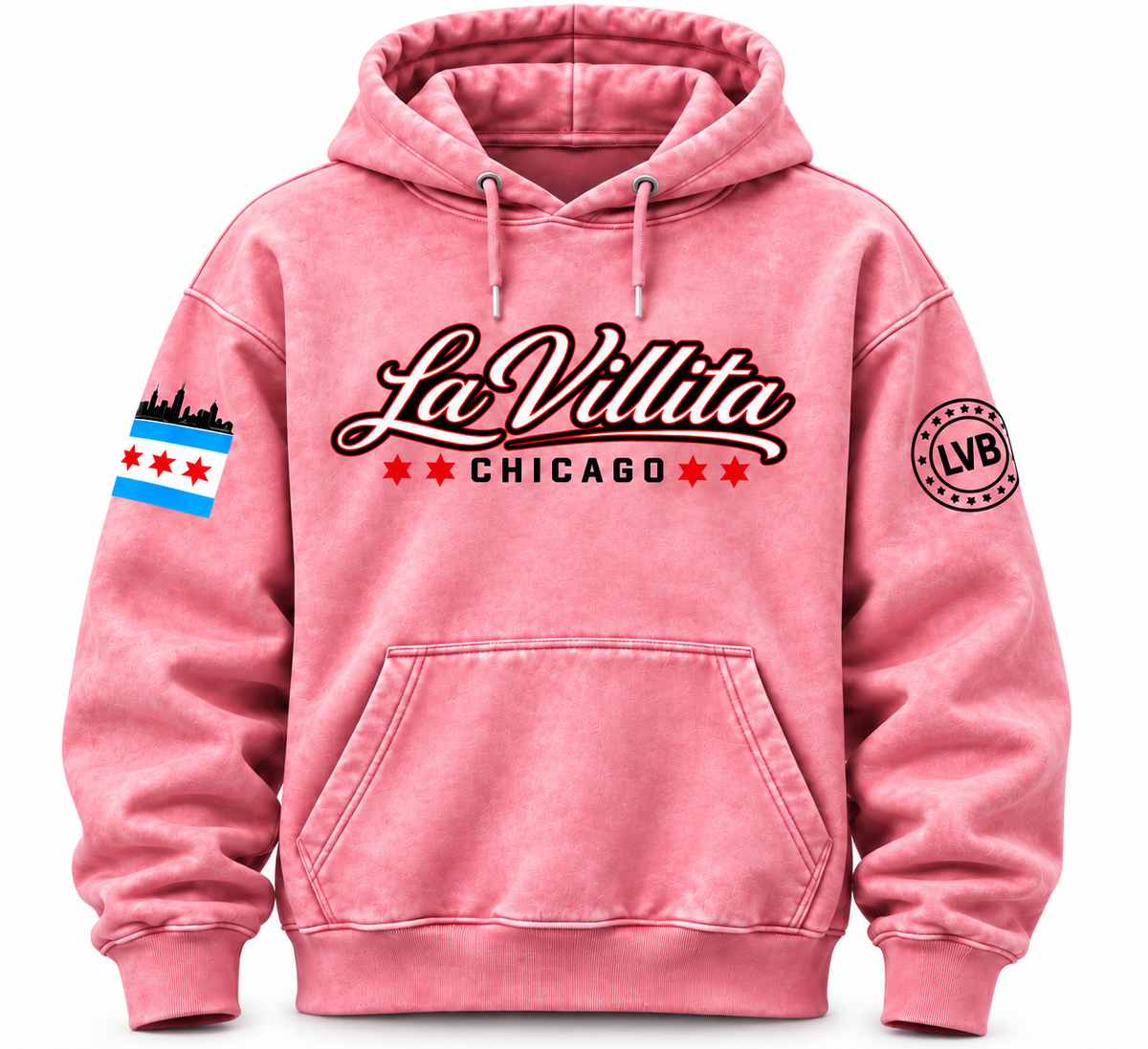 Pink La Villita Chicago Sweater