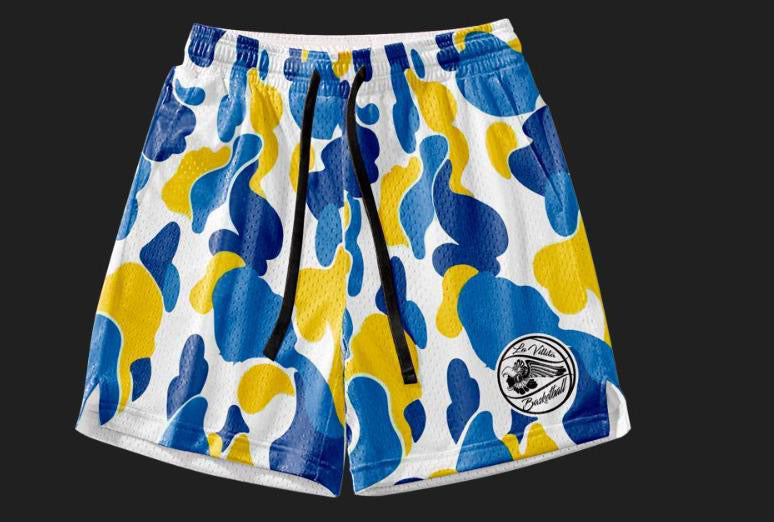 Blue and Yellow Camo’s